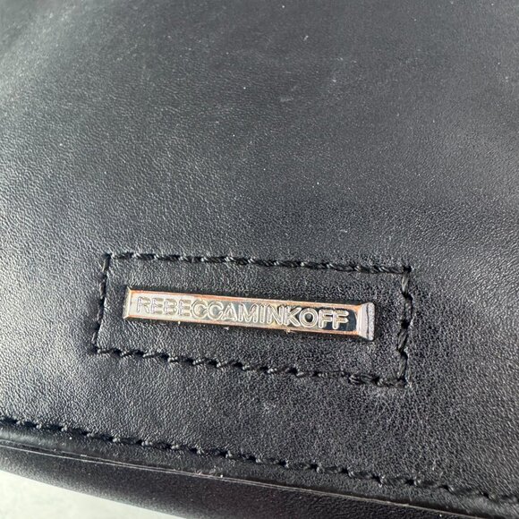 Rebecca Minkoff Black Leather Crossbody Bag - Picture 8 of 15